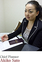 Chief Planner Akiko Sato